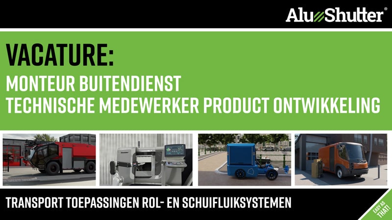 Vacature: Monteur Buitendienst / Technische Medewerker product ontwikkeling